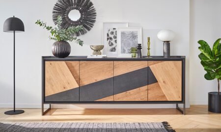 Enfilade 4 portes - Option LED