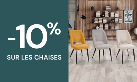 Chaises déco à partir de